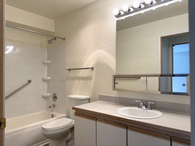 1 x 1, 696 sq.ft. with LVP Bathroom